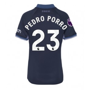 Tottenham Hotspur Pedro Porro #23 Gostujuci Dres za Ženska 2023-24 Kratak Rukavima